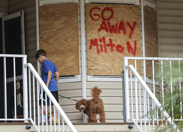 Tampa Bay hasn’t been hit directly by a major hurricane since 1921; Milton may be the one