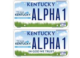 Beshear announces Team Kentucky license plate