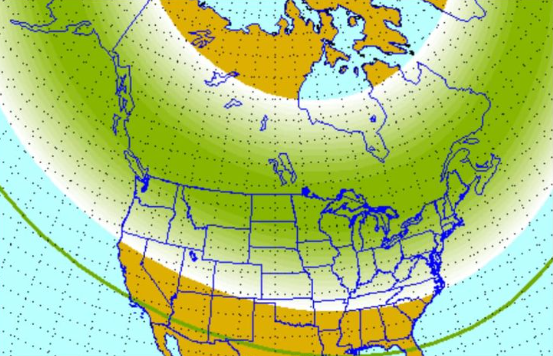 Another round of northern lights may be visible tonight