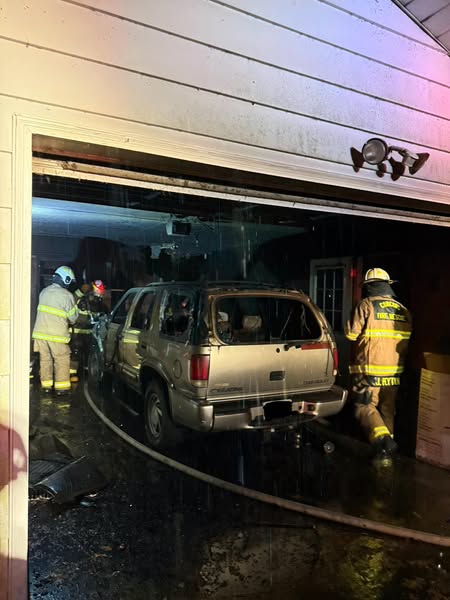 Fire damages garage at McCracken County home