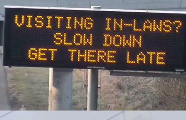 Feds say no more funny highway message boards
