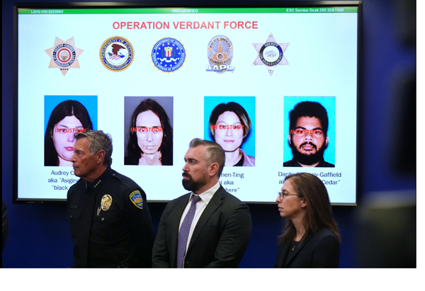 Feds arrest four in extremist bombing plot in California