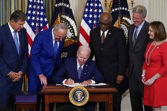 Biden signs massive climate and health care legislation