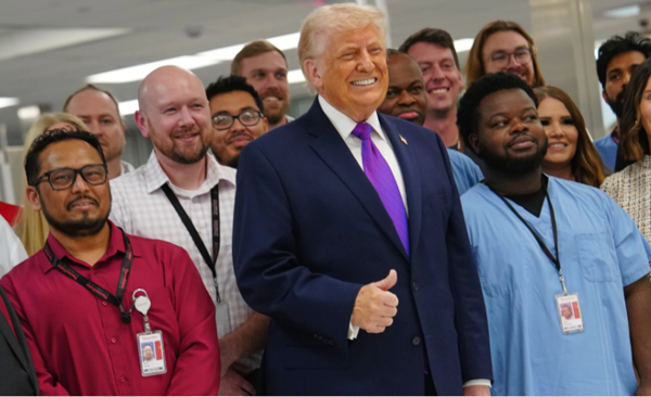 Trump stumps for midterm candidates in Kentucky, Ohio