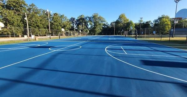 Paducah basketball courts reopen after resurfacing project