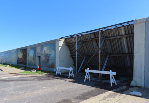 Paducah floodgate installation continues 