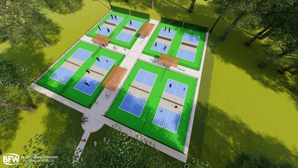 Construction of new Noble Park pickleball courts starts next week