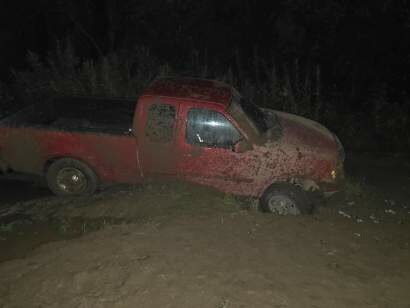 Three charged with trespassing, damaging planted Graves farmland