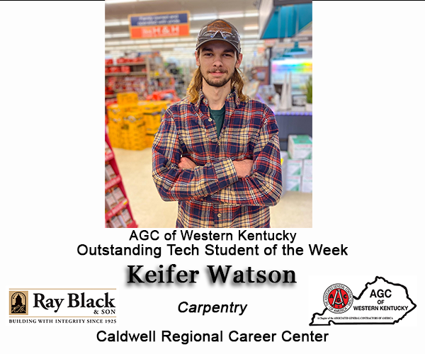 AGC of Western Kentucky Outstanding Tech Student