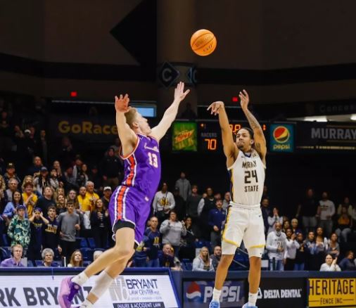 Anderson's 20, Wood's game-winner lead Murray State past Evansville, 73-70
