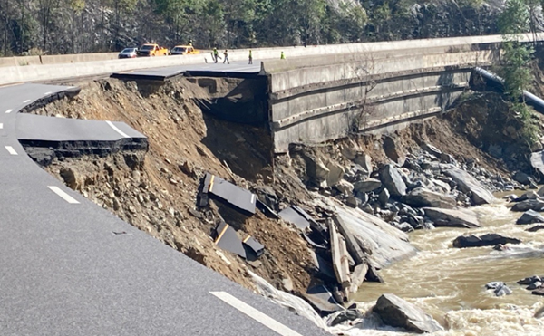 Tennessee gets $32 million 'down payment' to begin repair of I-40, I-26 after Helene