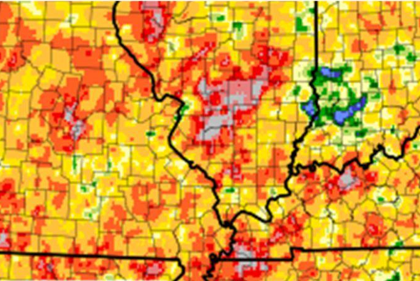 After spring soaking, a parched summer brings first stages of drought to our region