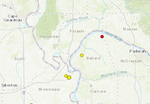 Small 2.0 quake detected near Bandana on Labor Day