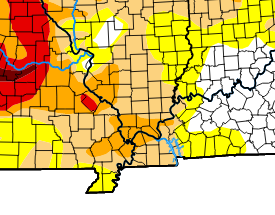 Several counties now under severe drought conditions