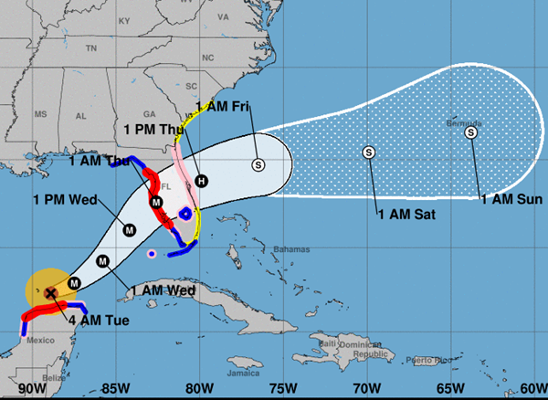 Tampa Bay hasn’t been hit directly by a major hurricane since 1921; Milton may be the one