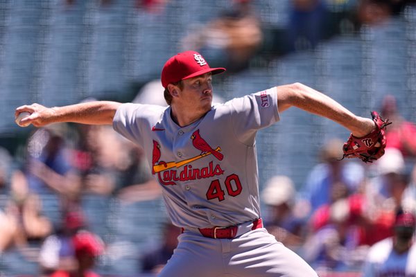 Dobbins throws 6 innings and Wetherholt homers to lead the Cardinals to a 1-0 win over Angels