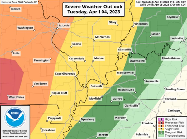 Storms tonight, Wednesday could become severe
