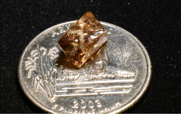 3.8 - carat diamond found at Arkansas state park